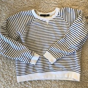 Rag & Bone Jeans Navy striped pullover XS